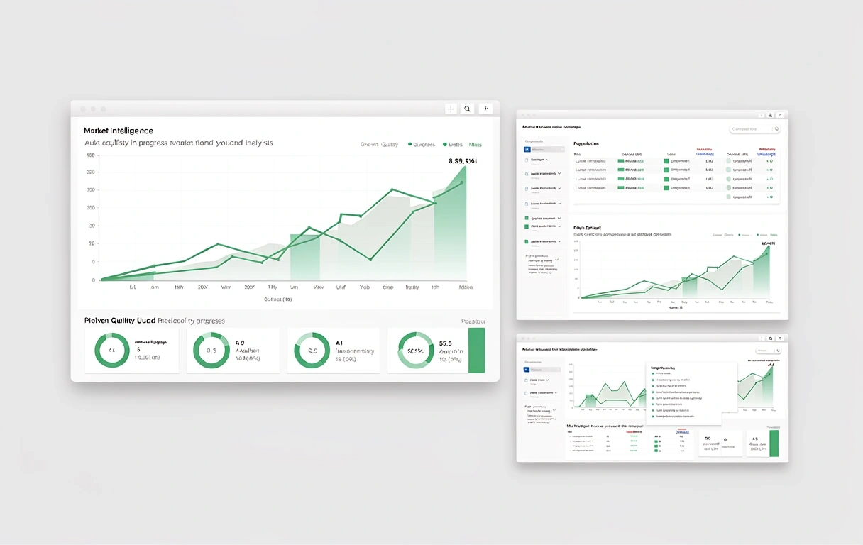 Market intelligence analysis in progress